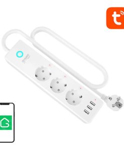 Inteligentna listwa zasilająca WiFi Gosund P1 PLUS (3x AC schuko, 3x USB-A) Tuya