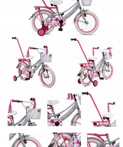 Rower 16 cali dla dziewczynki TURBO Daisy koła 16" POLSKI PRODUCENT kolory