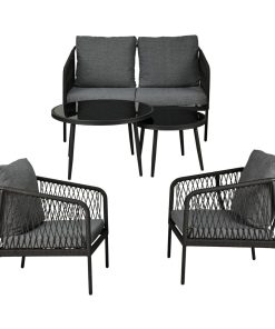 ZESTAW MEBLI OGRODOWYCH 5 CZEŚCIOWY MEDIOLAN