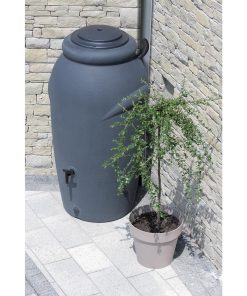 ZBIORNIK POJEMNIK NA WODĘ DESZCZÓWKĘ AQUACAN 210L ANTRACYT