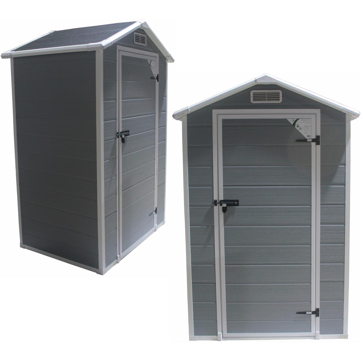 DOMEK OGRODOWY NARZĘDZIOWY PVC 133,5x103x202CM - obrazek 4