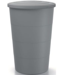 ZBIORNIK POJEMNIK NA WODĘ DESZCZÓWKĘ SMOOTH 160L SMOOTH GRAY