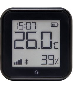 Czujnik temperatury i wilgotności WiFi Shelly H&T Gen3 (czarny)
