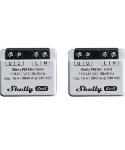 Zestaw 2 Sterowników Shelly PM Mini Gen3 WiFi/Bluetooth