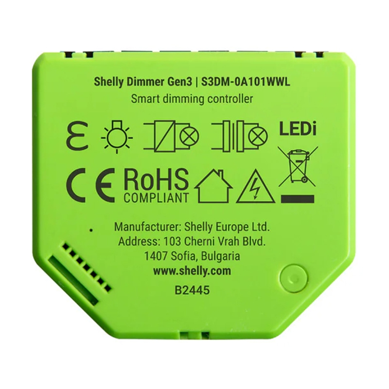 Ściemniacz światła WiFi Shelly Dimmer Gen3 - obrazek 3