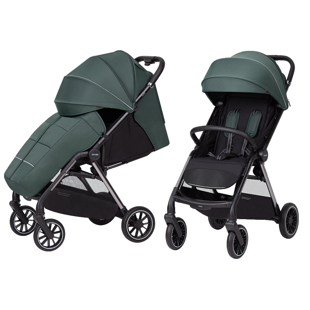 Wózek dla dziecka CARRELLO Delta CRL-5517 2024 Jungle Green - obrazek 4