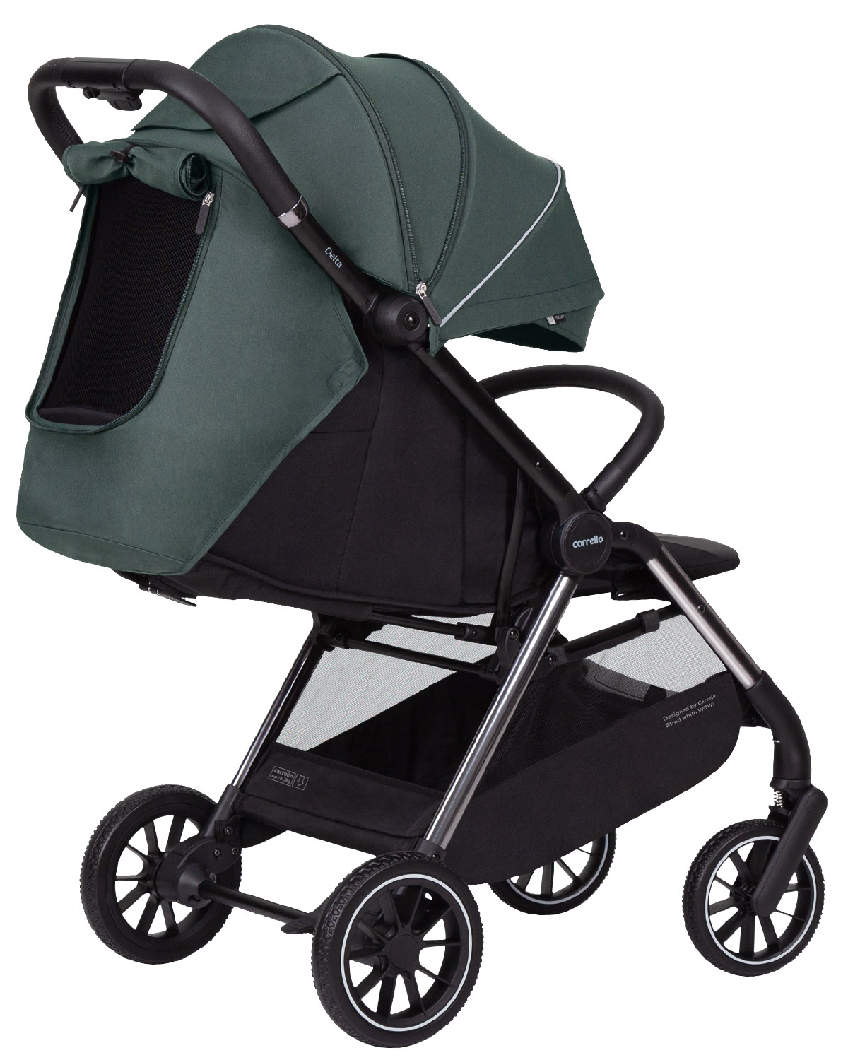 Wózek dla dziecka CARRELLO Delta CRL-5517 2024 Jungle Green - obrazek 3