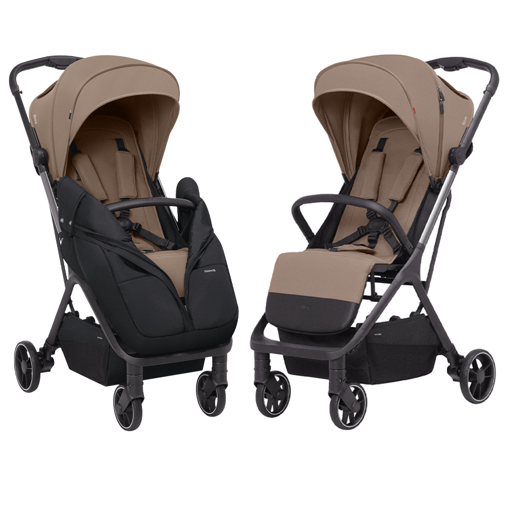 Wózek dla dziecka CARRELLO Nova CRL-5521 Sunrise Beige - obrazek 2