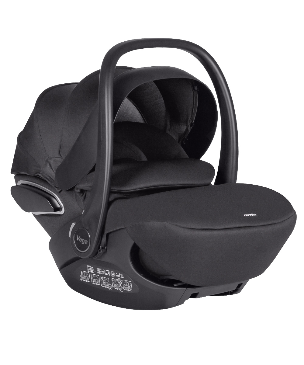 Nosidełko Fotelik Carrello Vega i-Size 40-87cm Czarny Pochylenie - obrazek 5