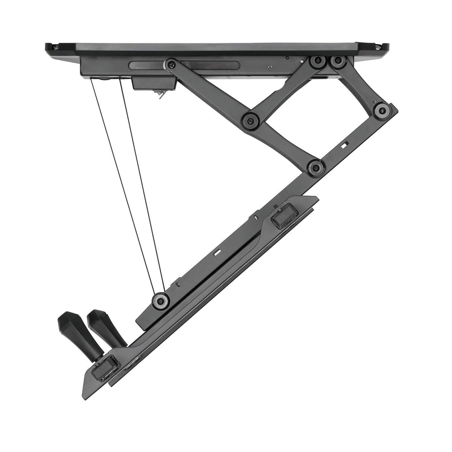 Uchwyt TV Elektryczny Sufitowy 32-70" 35kg 600x400 pochyłe ściany MC-880 - obrazek 3