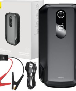 Powerbank / Rozrusznik Baseus Super Energy Max Car Jump Starter, 20000mAh, 2000A, USB (czarny)