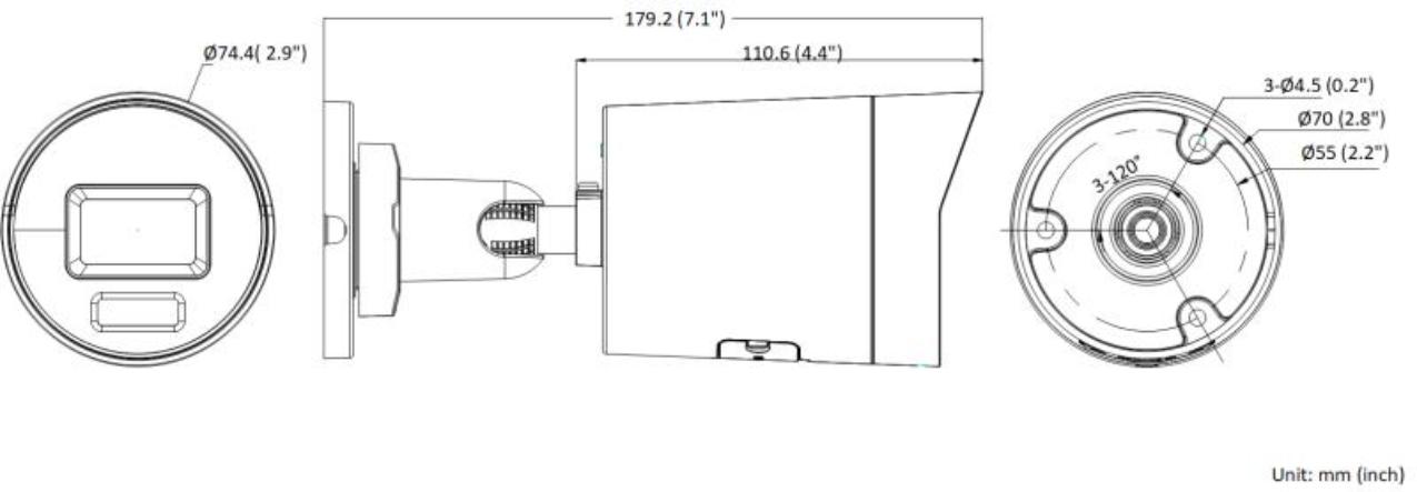 KAMERA IP HIKVISION DS-2CD2086G2H-IU(2.8mm)(eF)/BLACK - obrazek 2