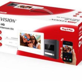 Zestaw wideodomofonowy Hikvision DS-KIS704EY/Aluminum