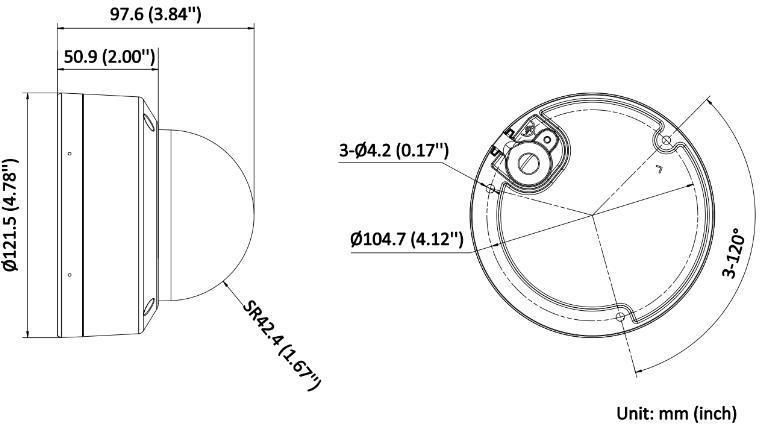 KAMERA IP HIKVISION DS-2CD1183G2-LIUF 2.8mm PL - obrazek 2