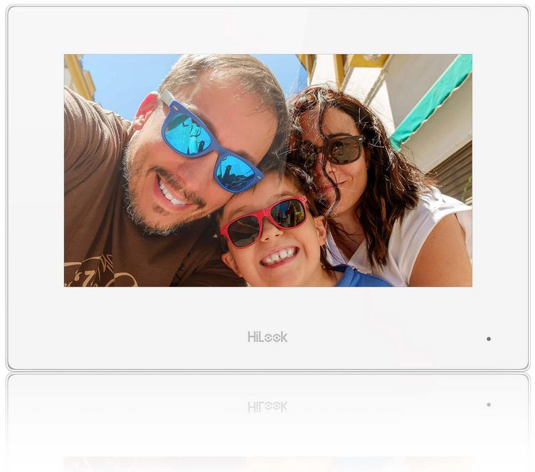 Zestaw wideodomofonowy IP Hilook by hikvision IP-VIS-SLIM-W - obrazek 2