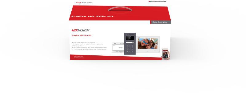 WIDEODOMOFON HIKVISION DS-KIS704EY-AFW2/Aluminium - obrazek 2