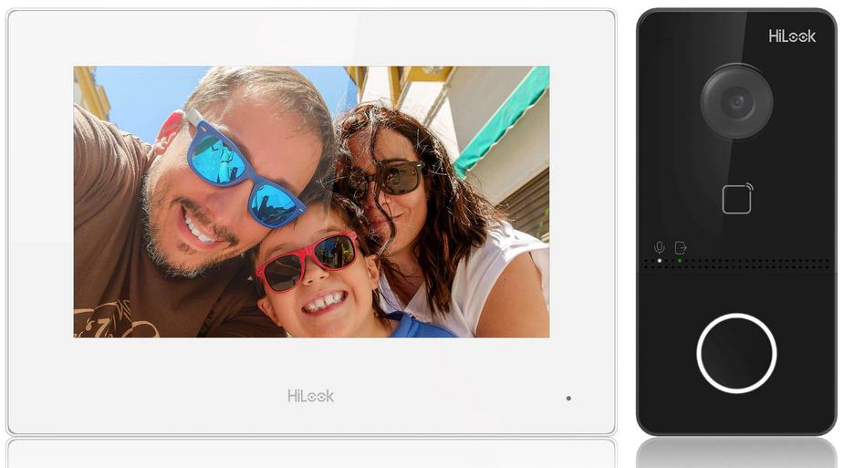 Zestaw wideodomofonowy IP Hilook by hikvision IP-VIS-SLIM-W - obrazek 3