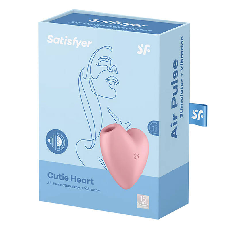 Masażer łechtaczki Satisfyer Cutie Heart Light Red (różowy) - obrazek 5