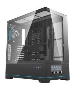 Obudowa komputerowa Darkflash DY451 PRO (czarna) + 1 wentylator