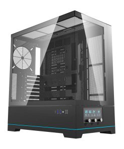 Obudowa komputerowa Darkflash DY451 bez wentylatorów (czarna)