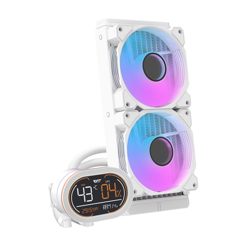 Chłodzenie wodne do procesora Darkflash DH240D (biały) - obrazek 4