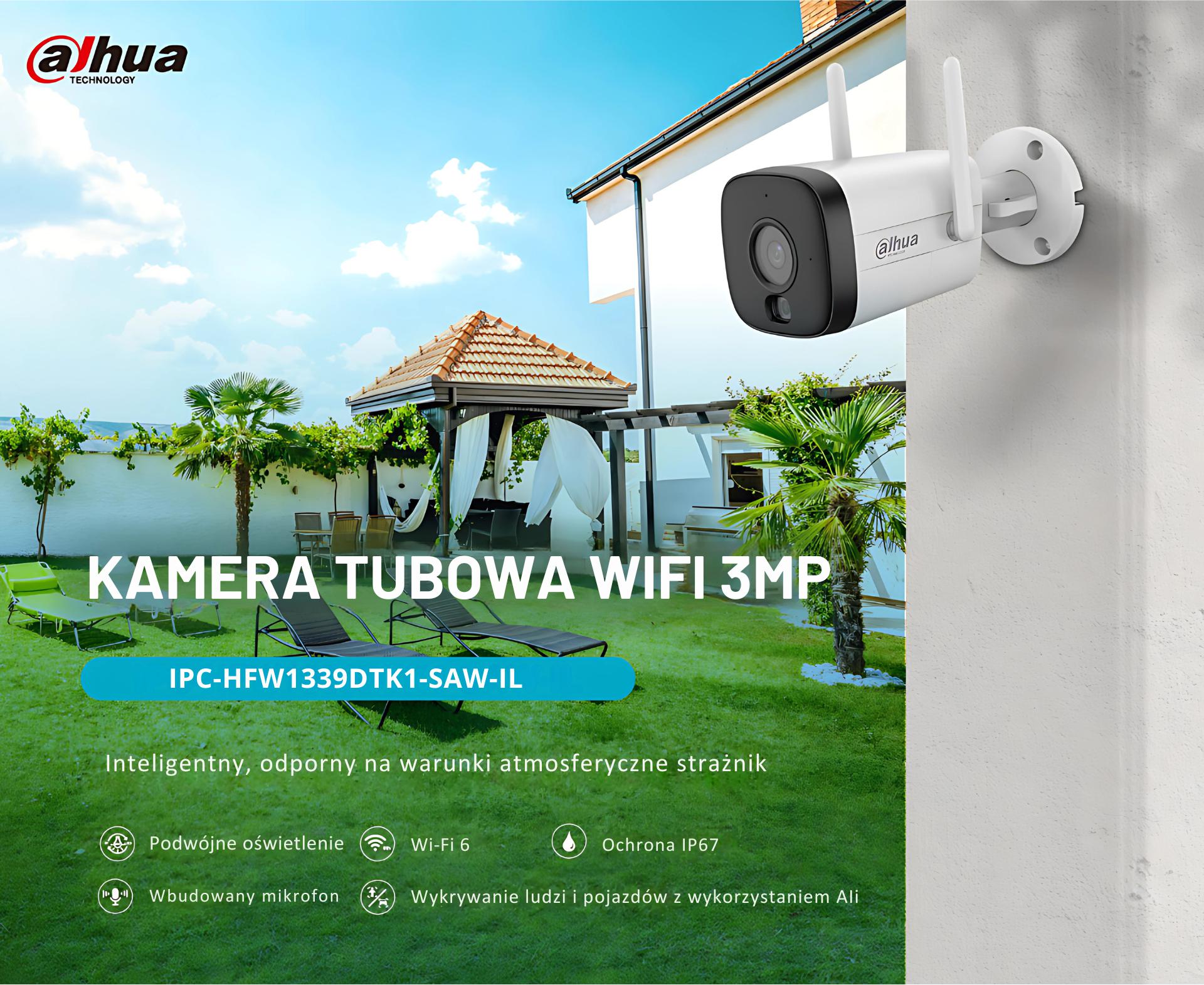 Kamera IP Dahua IPC-HFW1339DTK1-SAW-IL-0280B - obrazek 10