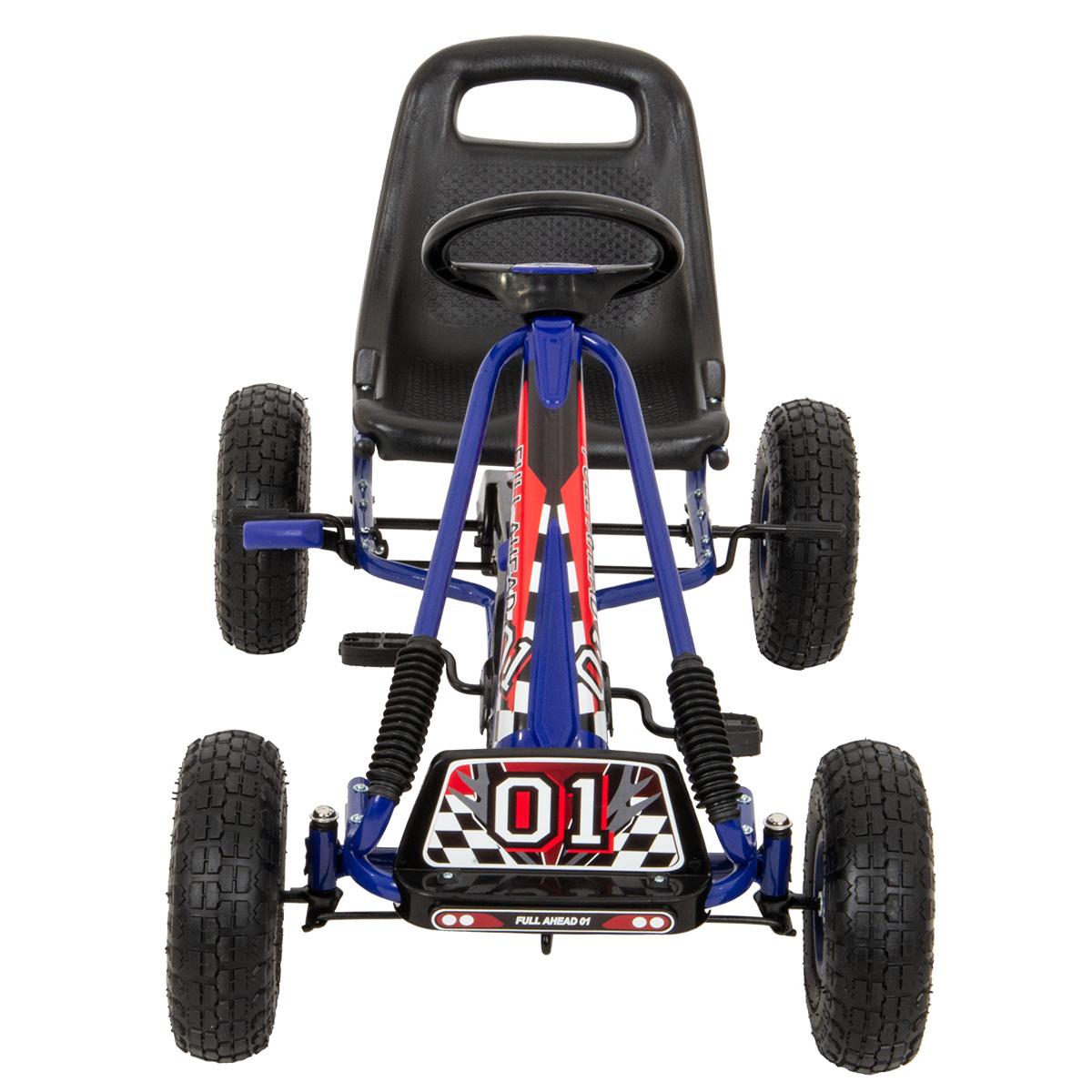 GOKART AUTO NA PEDAŁY ENERO 01 NIEBIESKI - obrazek 2