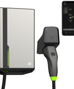 ŁADOWARKA EV Wallbox Green Cell HabuDen EVGC021A2275 22kW TYPE 2 7,5M GC App BT Wi-Fi