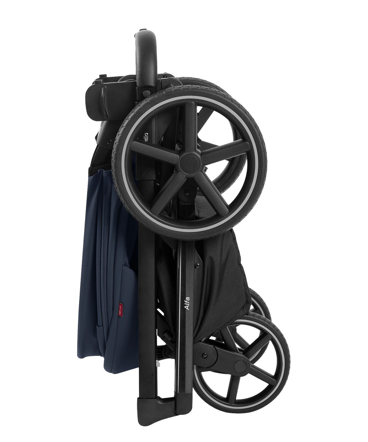 Wózek dzieciecy 2w1 CARRELLO Alfa CRL-6522 Denim Blue - obrazek 3