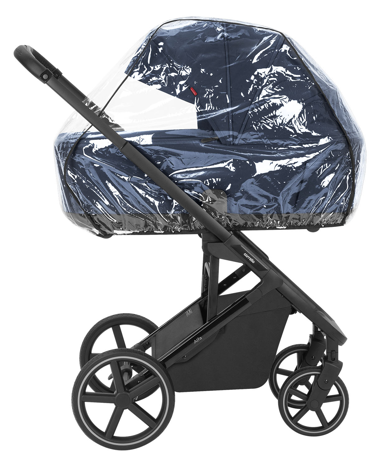 Wózek dzieciecy 2w1 CARRELLO Alfa CRL-6522 Denim Blue - obrazek 4
