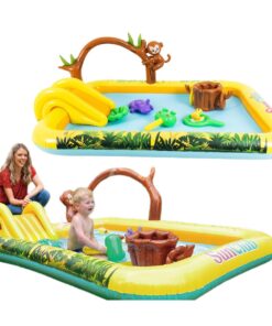 BASEN DZIECIĘCY PLAC ZABAW ZWIERZĄTKA 214x167CM 51223