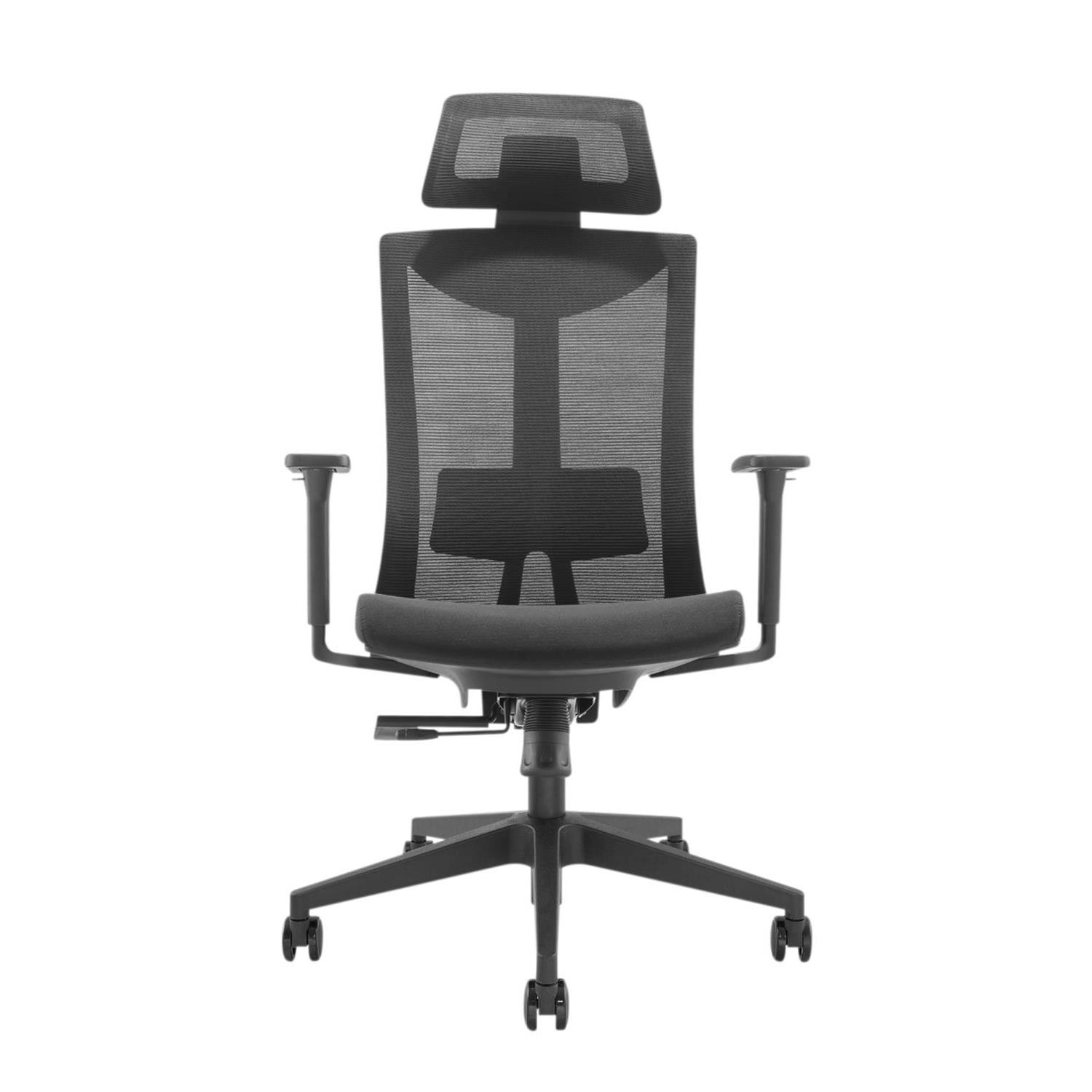 Fotel biurowy ergonomiczny premium z wysokim oparciem Ergo Office, max 150kg, ER-414 - obrazek 3