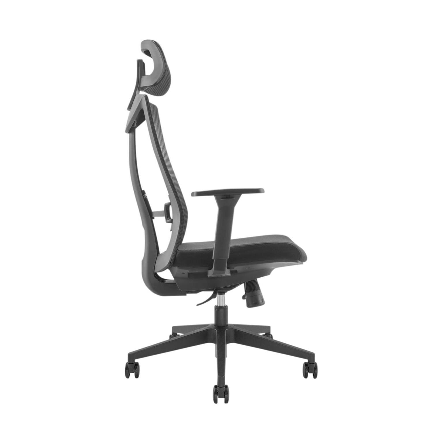 Fotel biurowy ergonomiczny premium z wysokim oparciem Ergo Office, max 150kg, ER-414 - obrazek 8